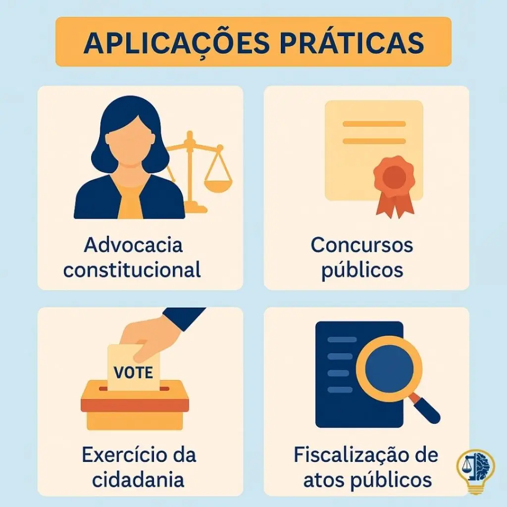 Card Card da Disciplina de Direito Constitucional - Apliações Práticas do Direito Constitucional
